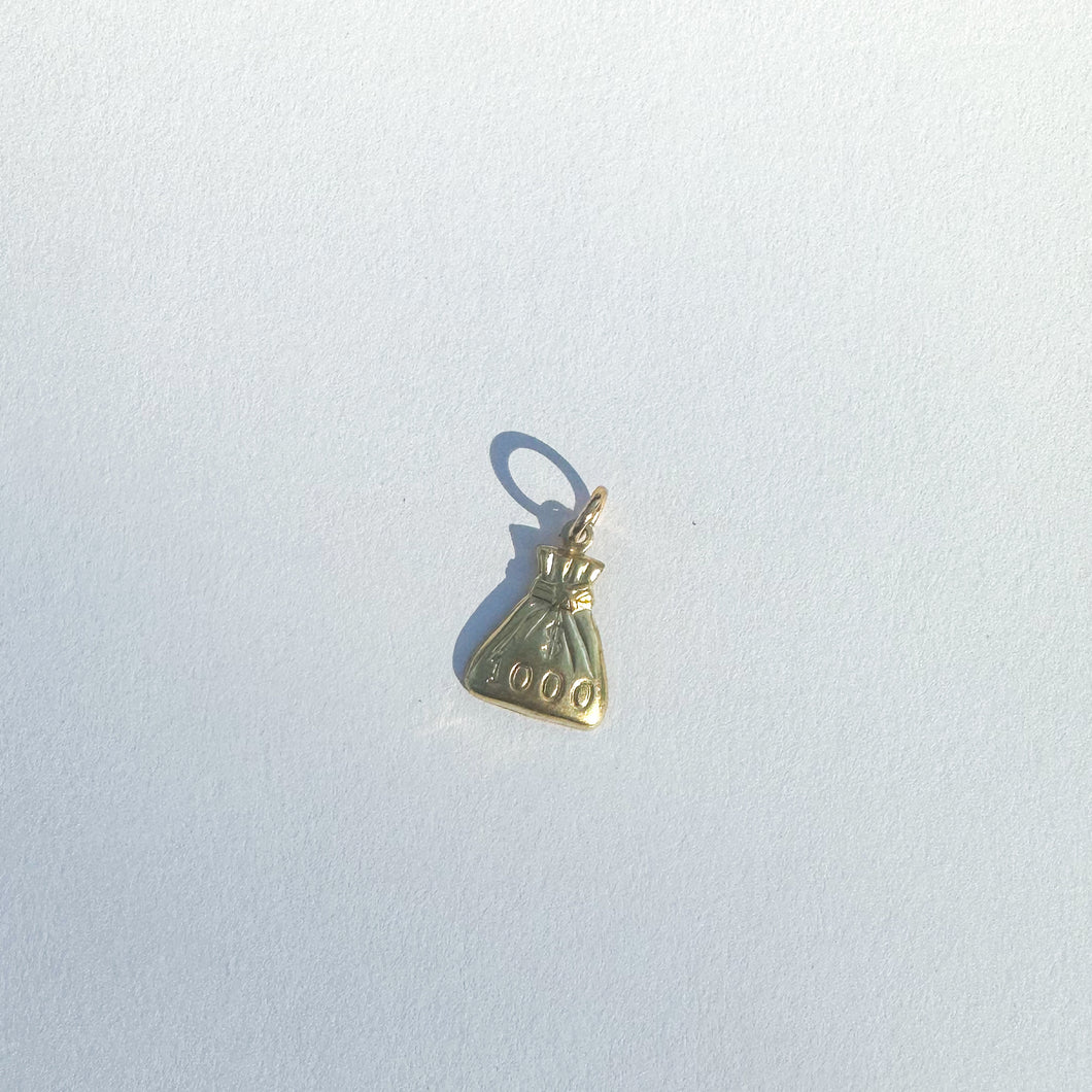 money bag charm